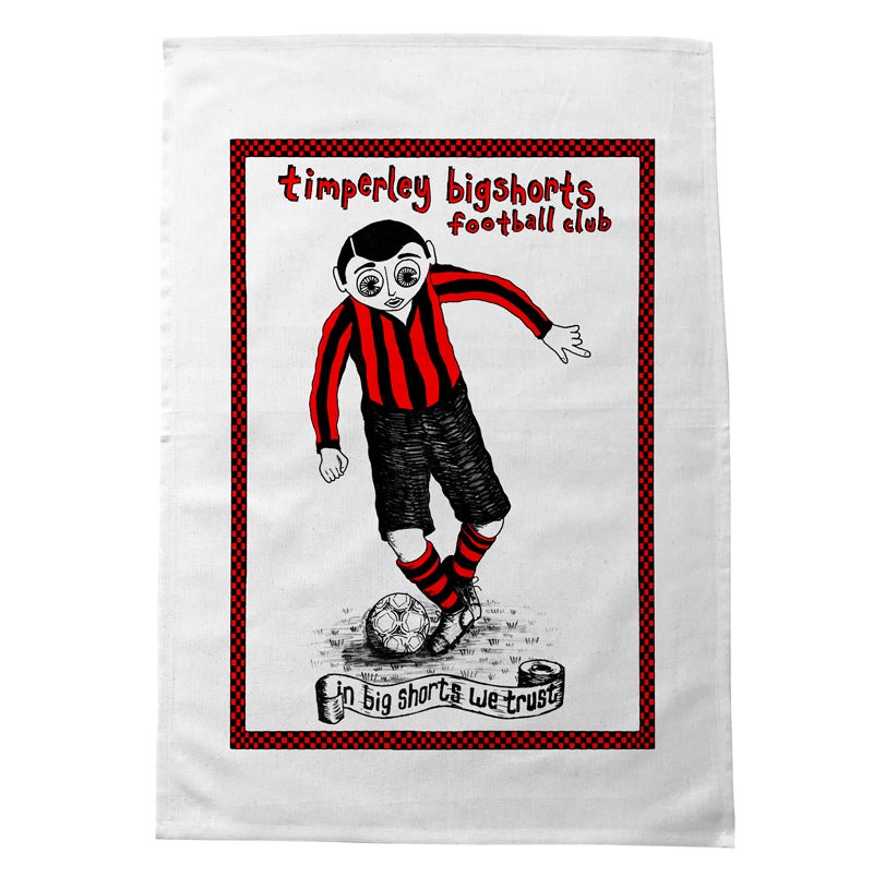 Image of Frank Sidebottom's Timperley Bigshorts Football Club Teatowel